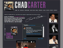 Tablet Screenshot of chadcarter.ws